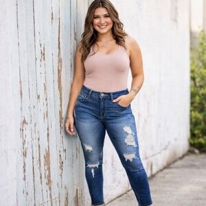 Blue Republic‎ Distressed Skinny Jeans Women’s Size 0 Blue